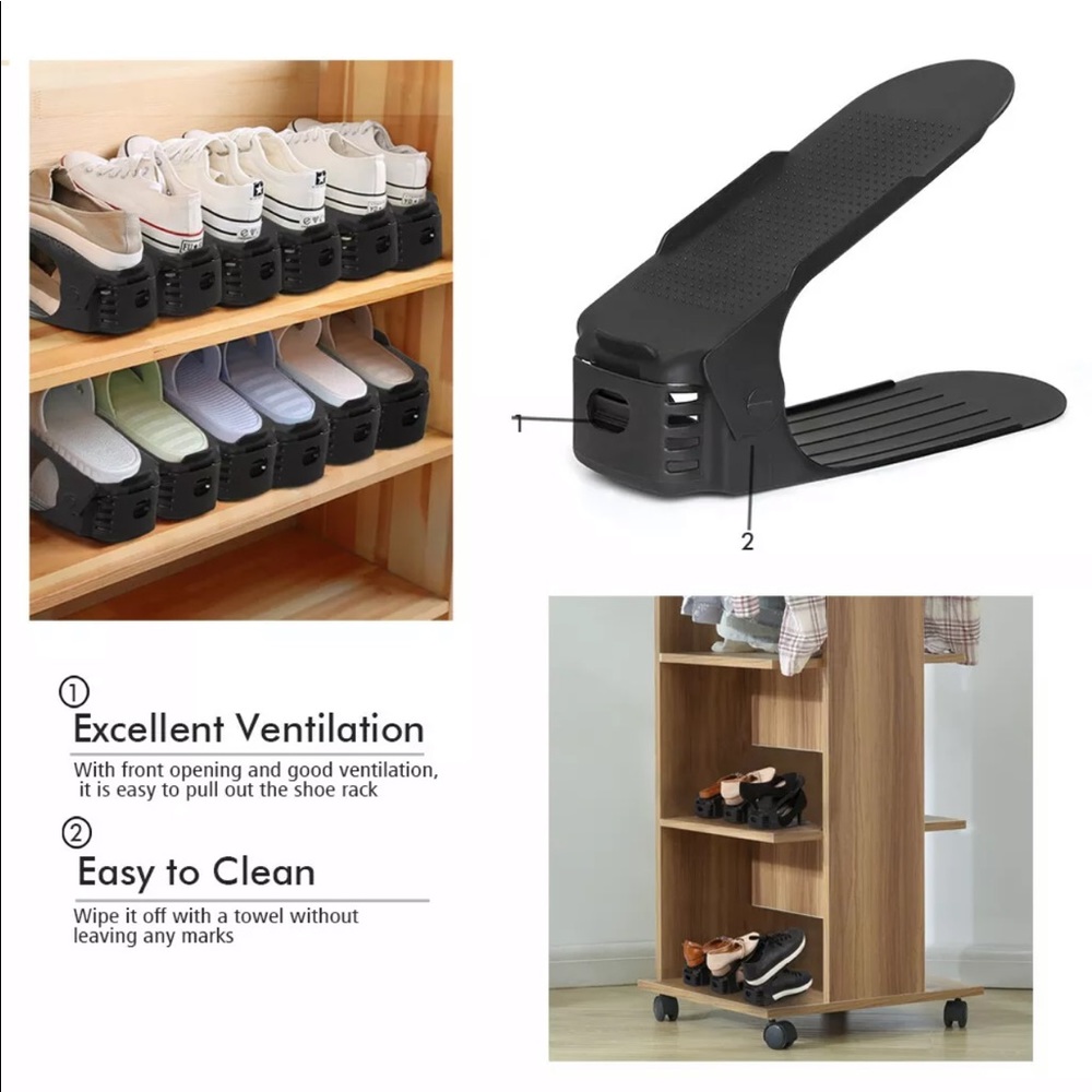 Adjustable Shoe Edit Rack Shoe Organizer